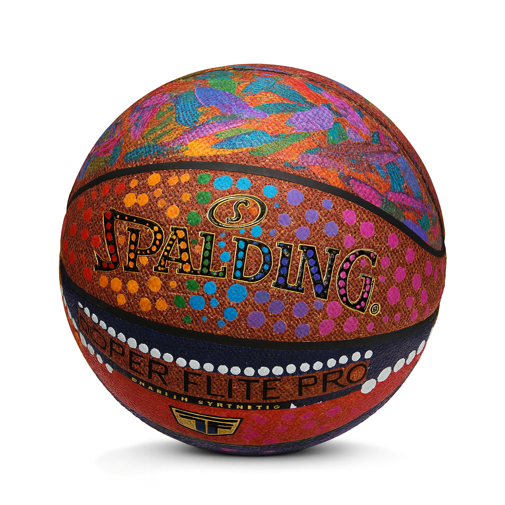 Limited Edition ‘Beyond the court’ Hand Painted Basketball