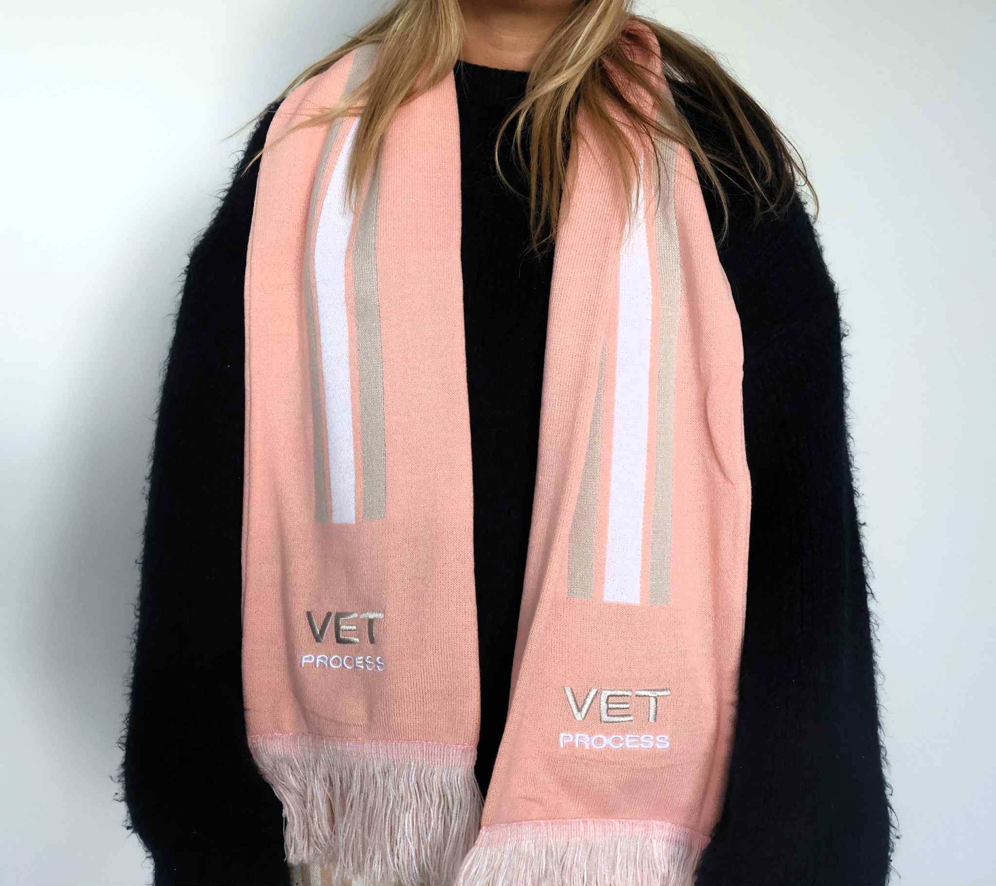 VET x Optimism Scarf - Pink