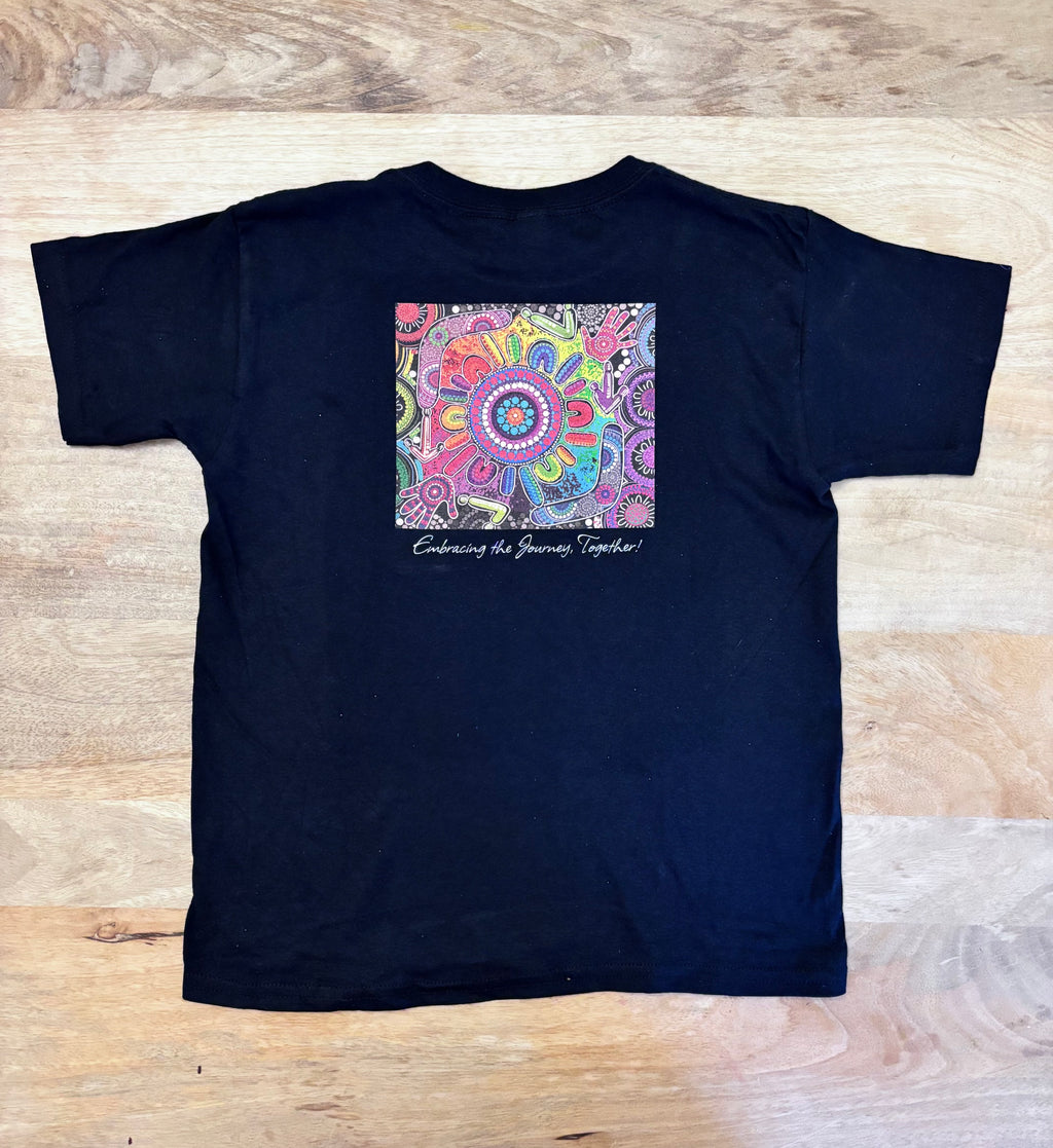 S (5-8 Years) – Embracing the Journey Together Kids’ T-Shirt