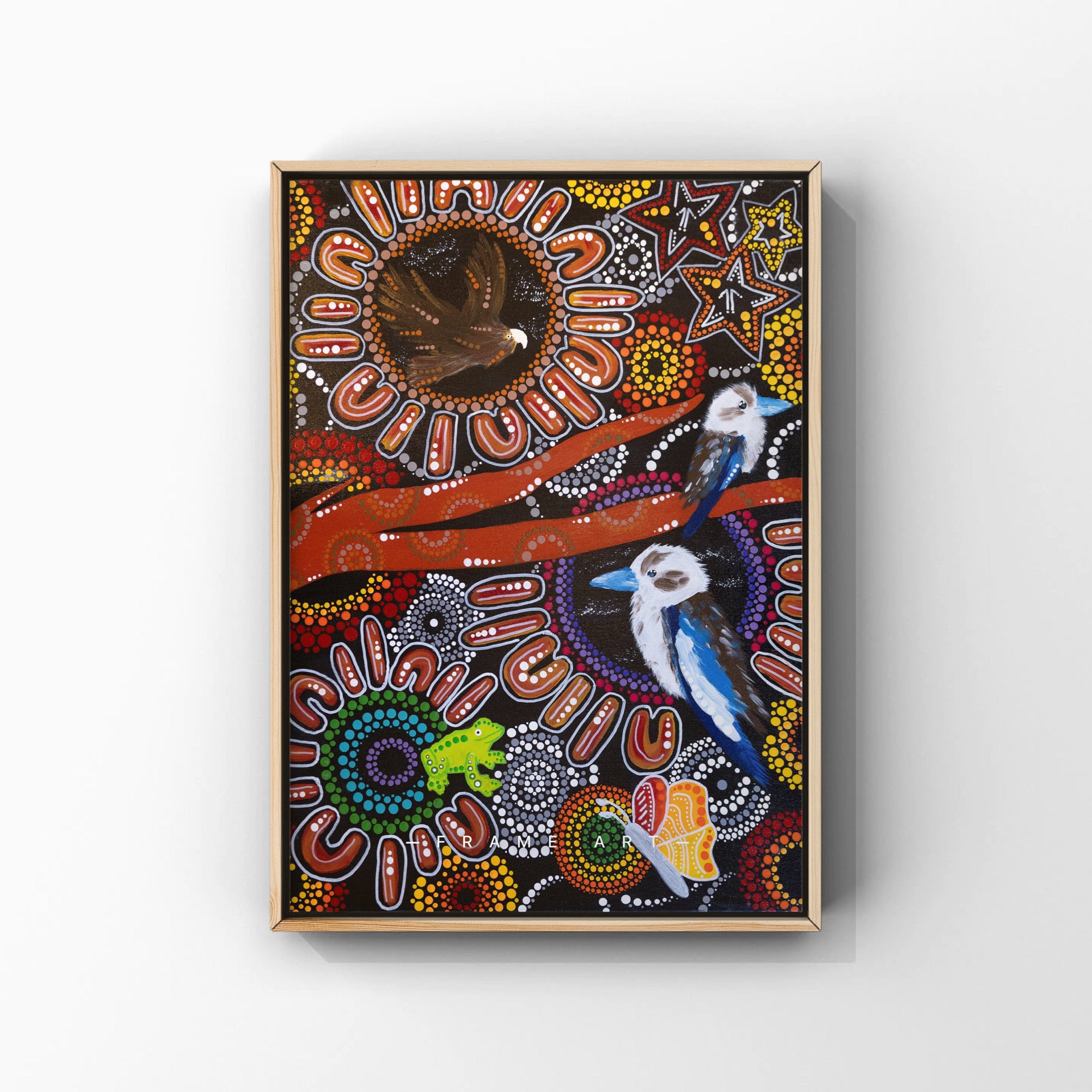 Guided by Bundjil Original Artwork