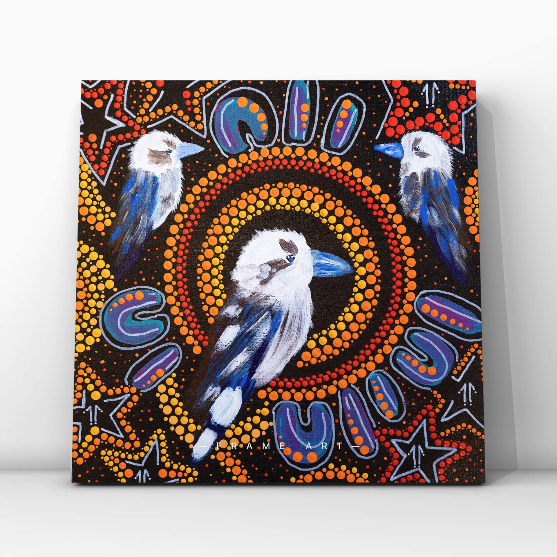 Echoes Of The Bush Kookaburra Original Artwork