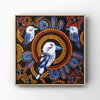 Echoes Of The Bush Kookaburra Original Artwork