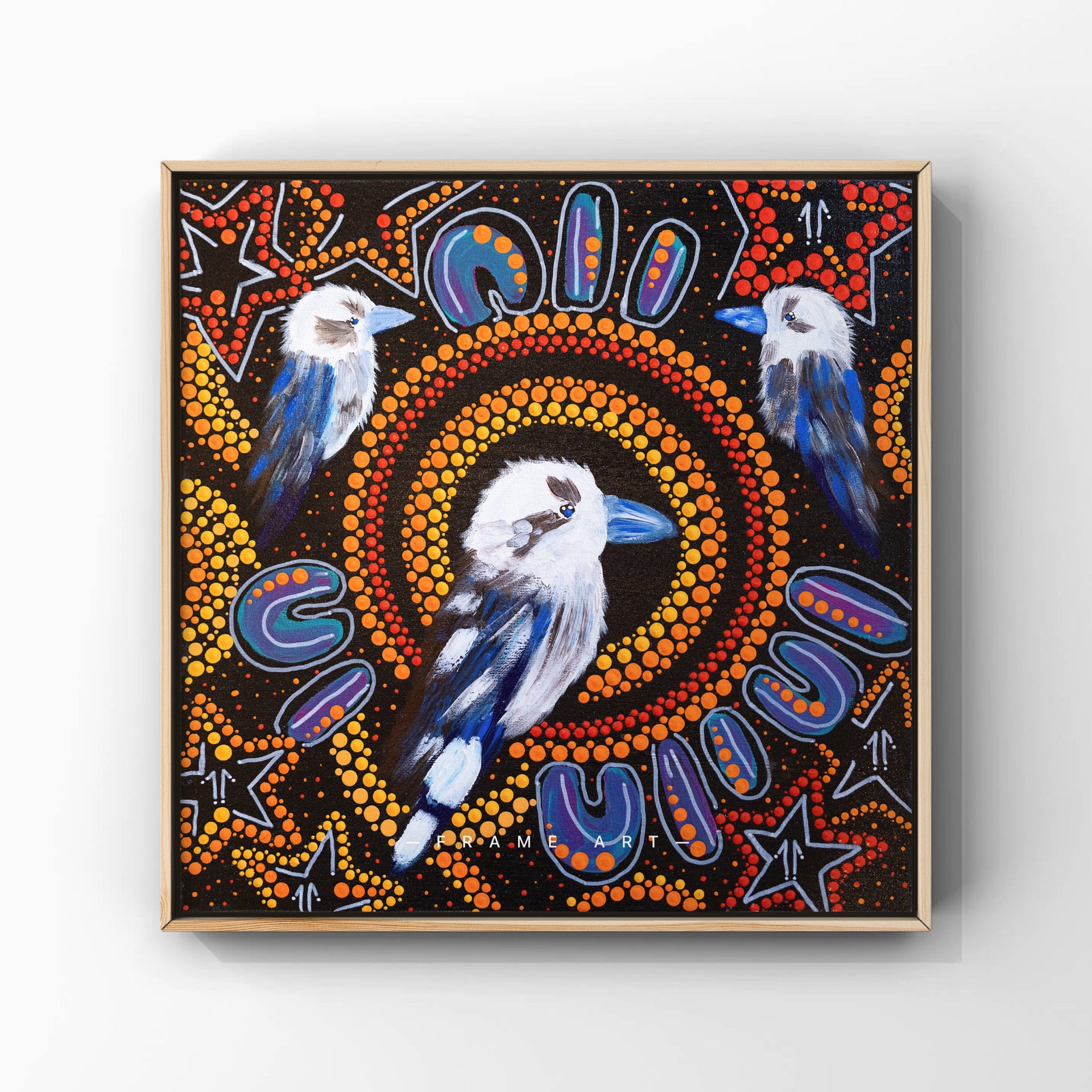 Echoes Of The Bush Kookaburra Original Artwork