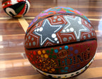 Limited Edition ‘Beyond the court’ Hand Painted Basketball