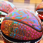 Limited Edition ‘Beyond the court’ Hand Painted Basketball