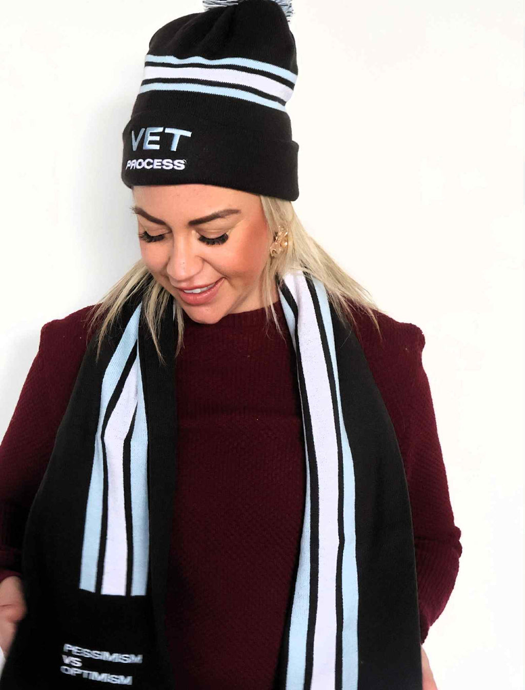 VET x Optimism Scarf - Navy