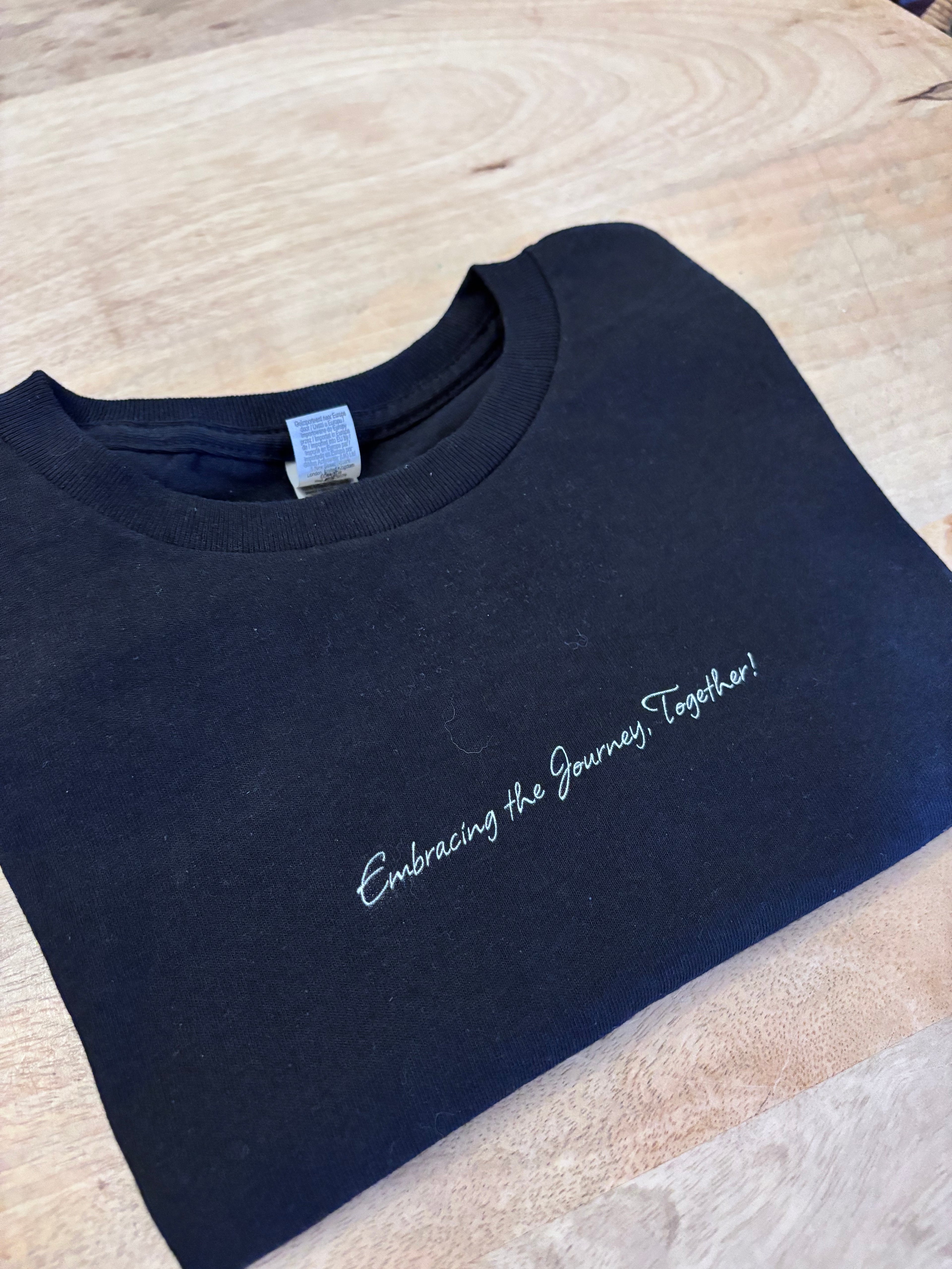 S (5-8 Years) – Embracing the Journey Together Kids’ T-Shirt