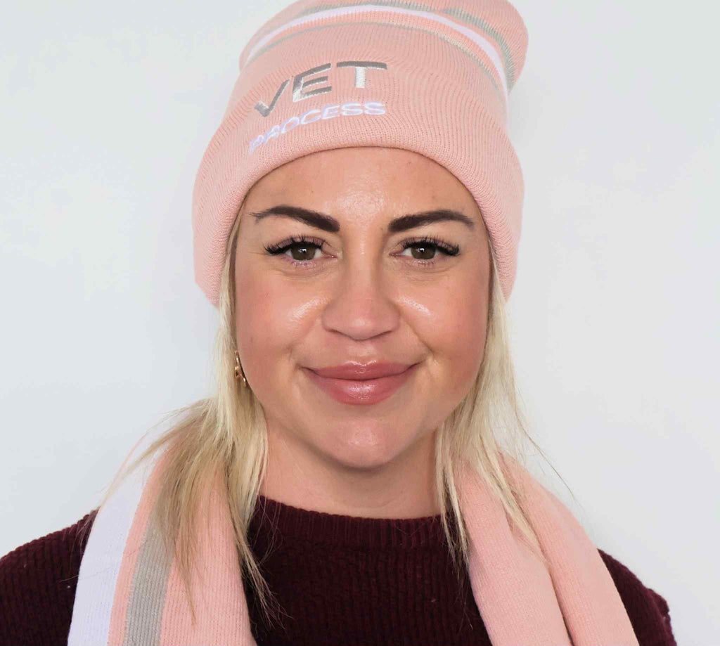 VET x Optimism Beanie - Pink