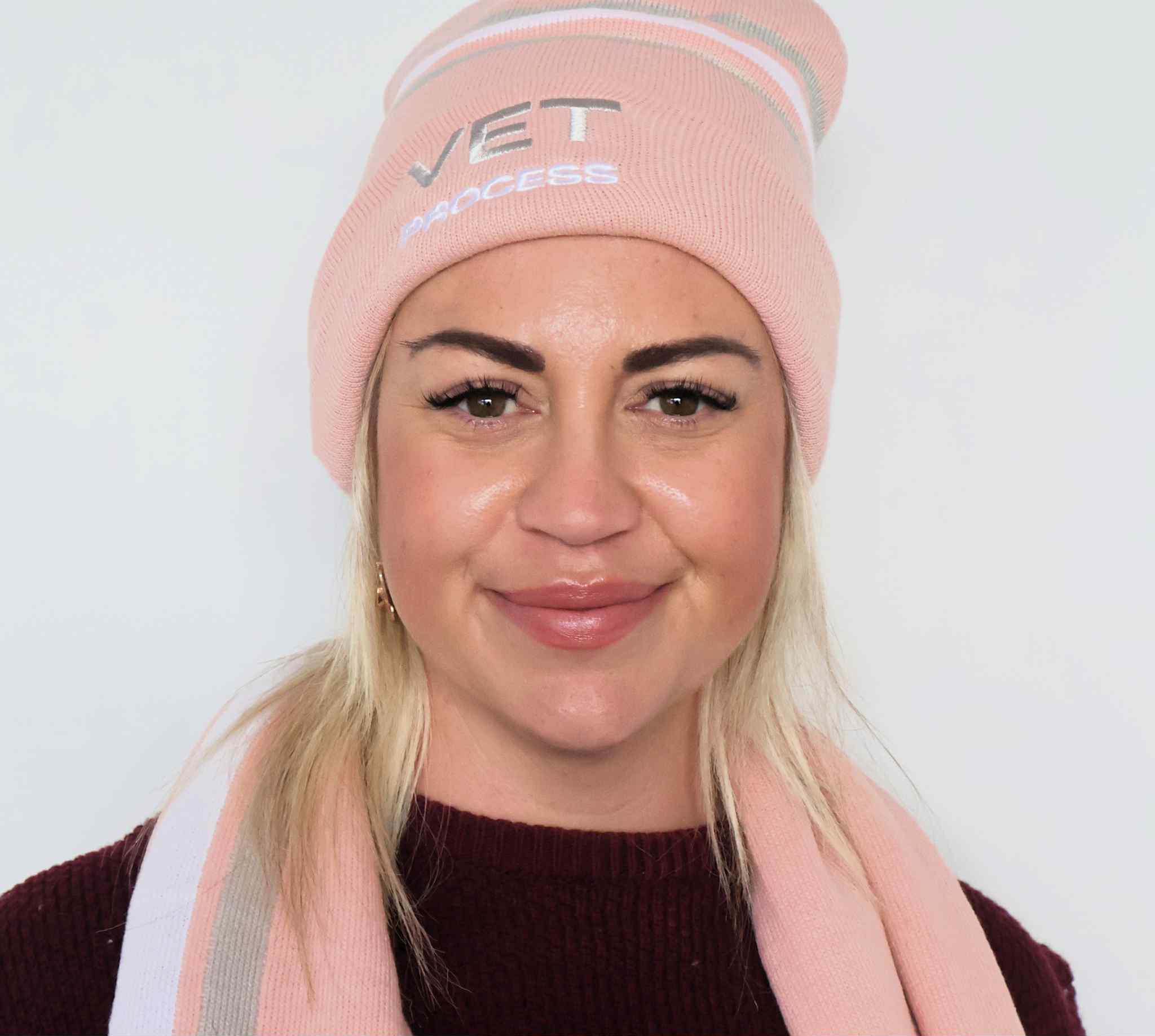 VET x Optimism Beanie - Pink
