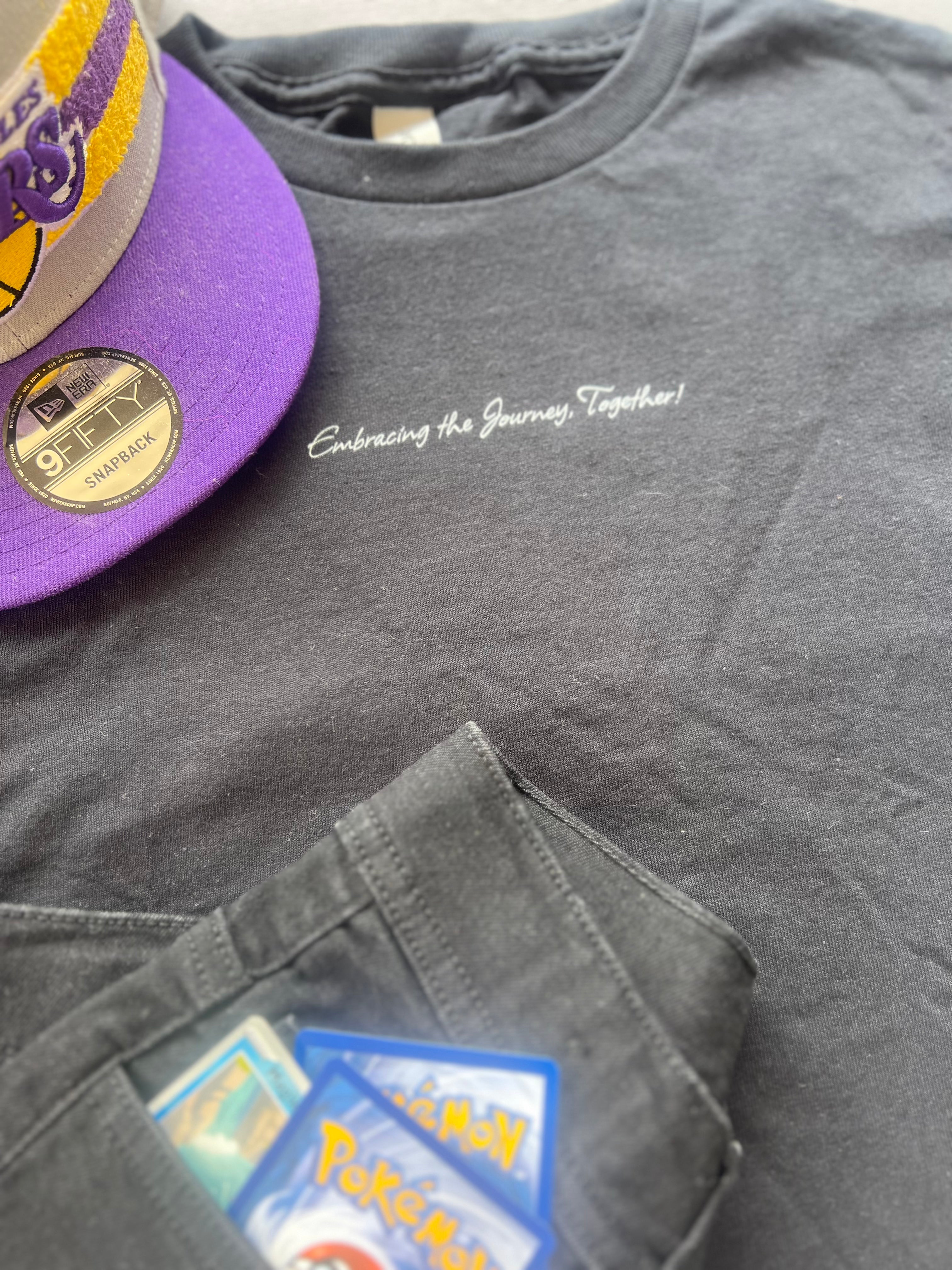 S (5-8 Years) – Embracing the Journey Together Kids’ T-Shirt