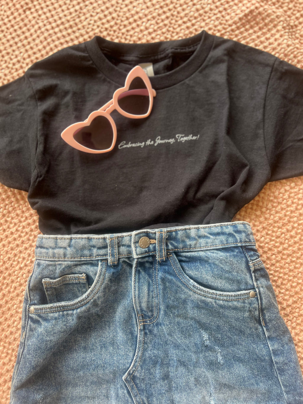 S (5-8 Years) – Embracing the Journey Together Kids’ T-Shirt