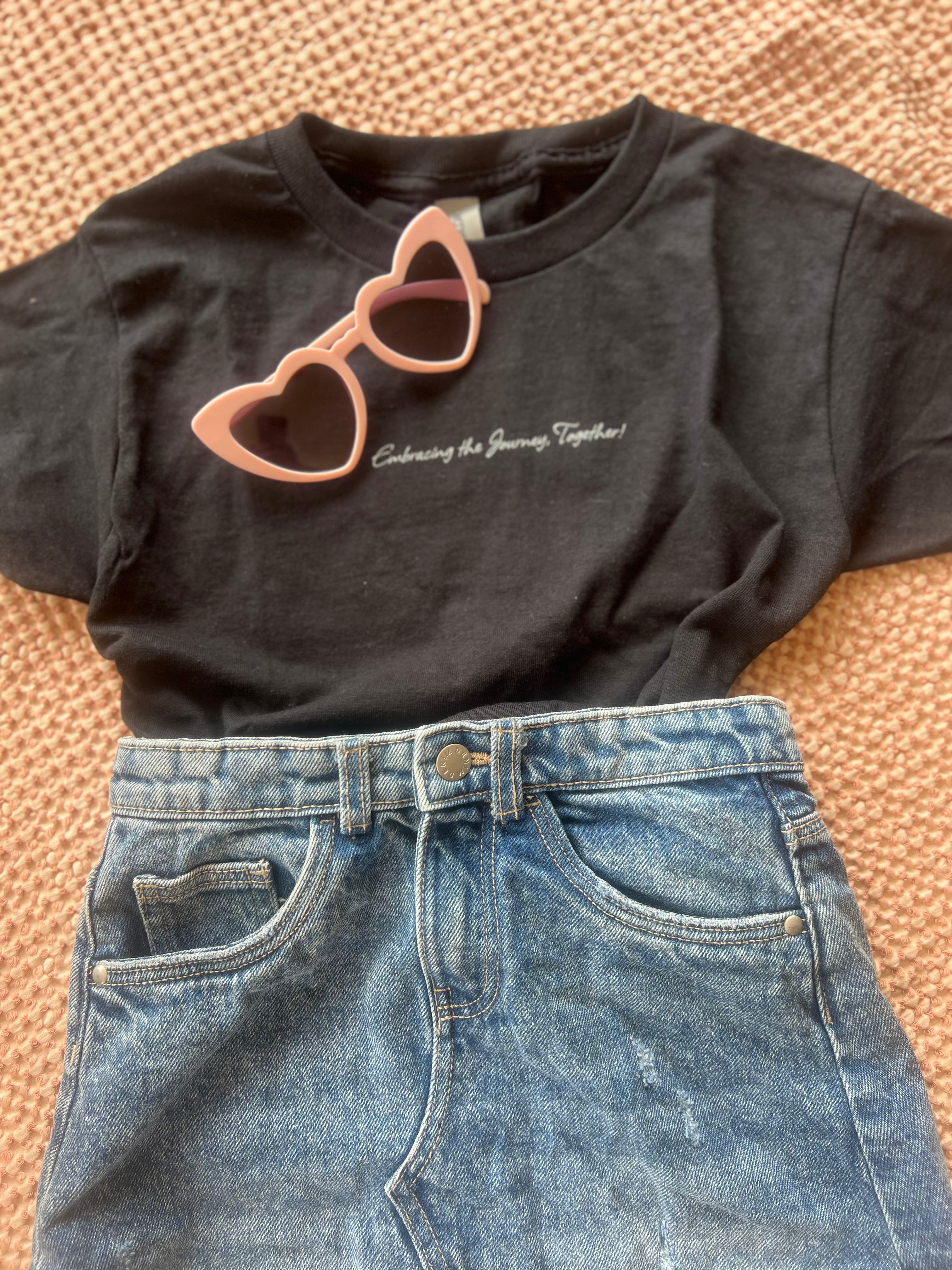 S (5-8 Years) – Embracing the Journey Together Kids’ T-Shirt