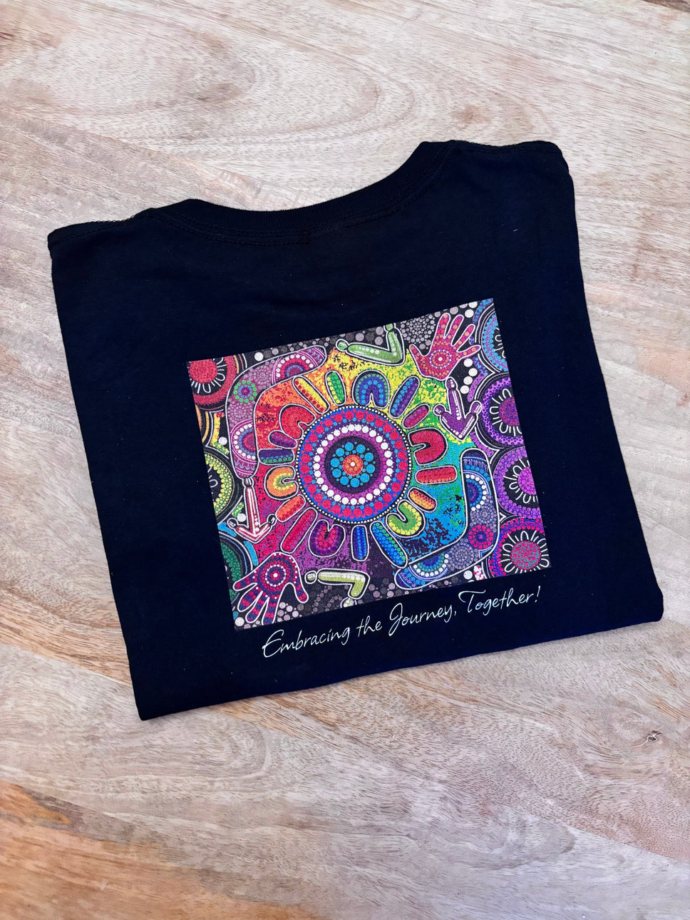 S (5-8 Years) – Embracing the Journey Together Kids’ T-Shirt