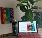 Eggs of the Rainbow Serpent Drink Bottle